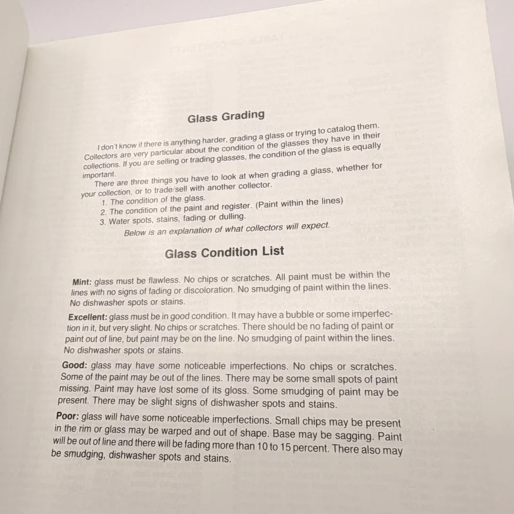 John Hervey Cartoon & Promotional Drinking Glasses Guide Book 1992 Good Vintage